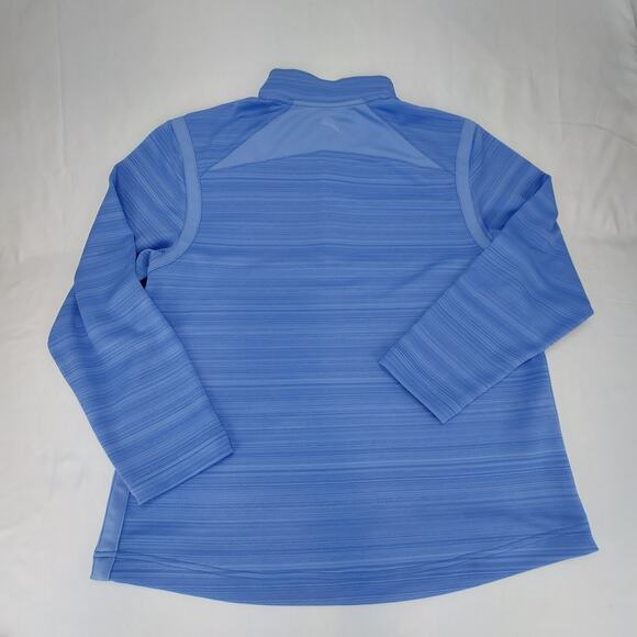 Tommy Bahama Men's Tidal Stripe Pullover Sweatshirt 1/2 Zip Blue ST225025 Sz L - Picture 6 of 7